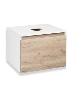 Тумба под раковину Runo крафт дуб Бари 60 (00-00001374)